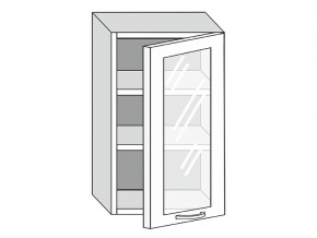 19.50.3 Шкаф настенный (h=913) на 500мм с 1-ой стекл. дверцей в Березниках - berezniki.magazinmebel.ru | фото
