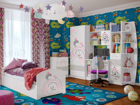Детская комната Юниор-2 Принцесса 1 в Березниках - berezniki.magazinmebel.ru | фото
