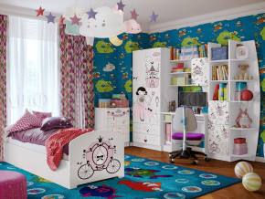 Детская комната Юниор-2 Принцесса в Березниках - berezniki.magazinmebel.ru | фото