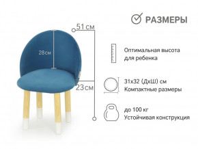 Детский мягкий стул Stumpa морской в Березниках - berezniki.magazinmebel.ru | фото - изображение 2