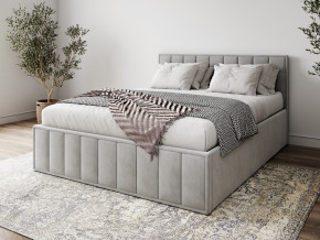 Кровать 1800 Лана серый велюр в Березниках - berezniki.magazinmebel.ru | фото