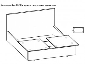 Кровать Феодосия норма 180 с механизмом подъема и дном ЛДСП в Березниках - berezniki.magazinmebel.ru | фото - изображение 5