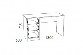 Стол письменный Фанк НМ 011.47-01 М2 в Березниках - berezniki.magazinmebel.ru | фото - изображение 3